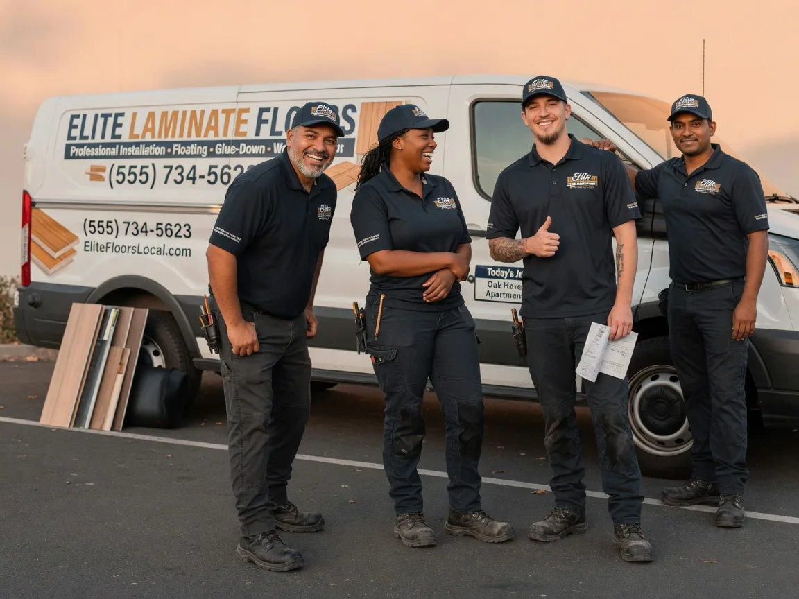 Laminate flooring installation company in Magnetic Springs, OH